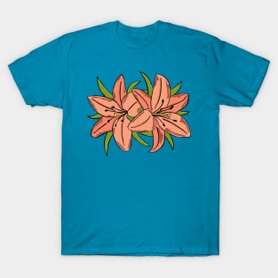 Orange Flowers T-Shirt